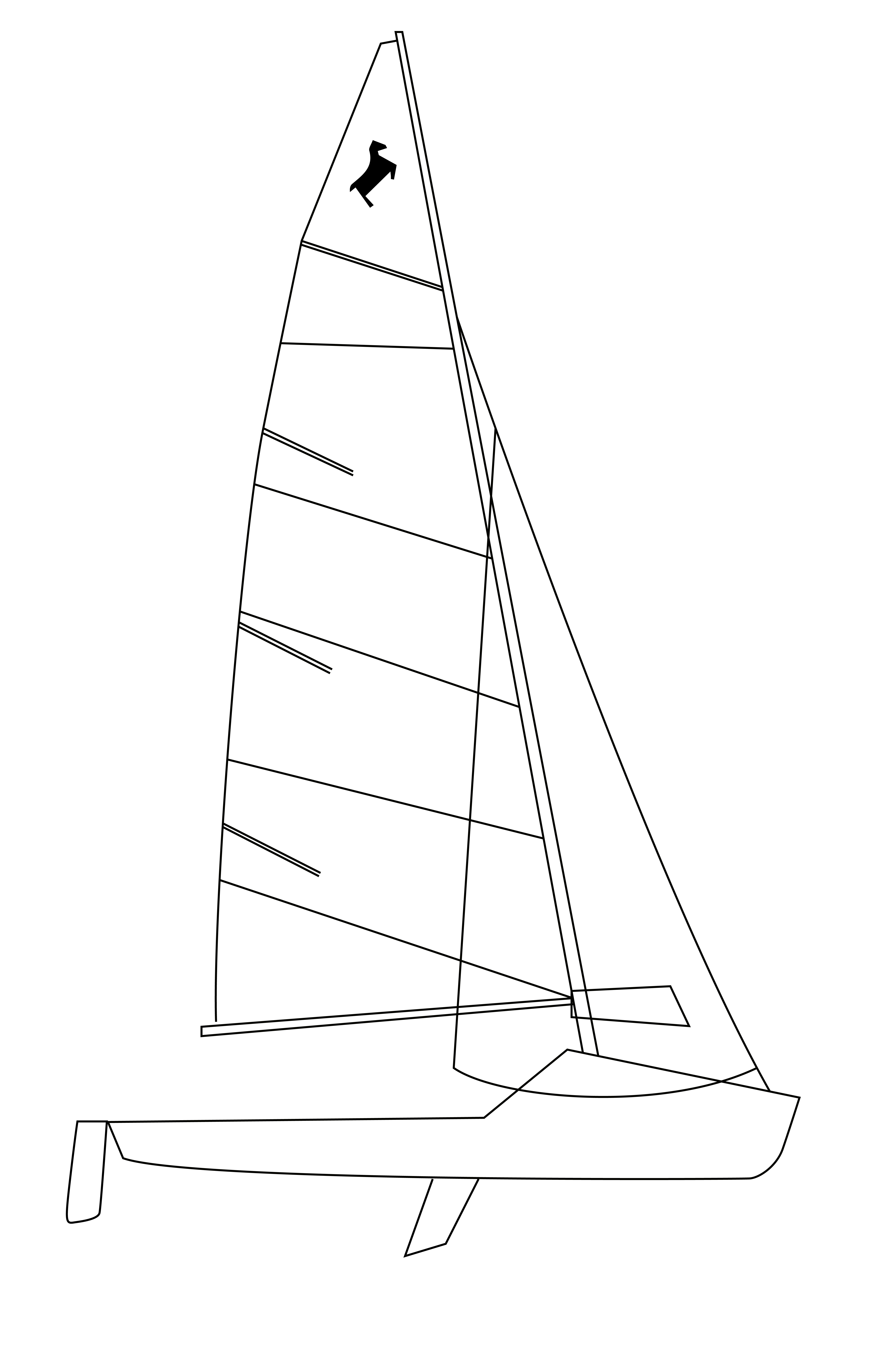 Ponant technische Zeichnung